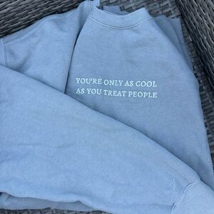 Oversized graphic hoodie